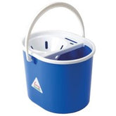 ValueX Plastic Mop Bucket With Wringer 15 Litre Blue - 0907002 DD